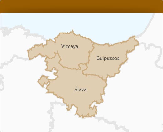 provincias y pueblos del pais vasco